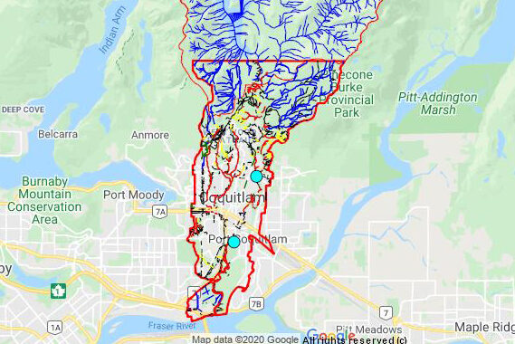 Port Coquitlam Gis Map Coquitlam River Watershed Atlas Ready For Testing