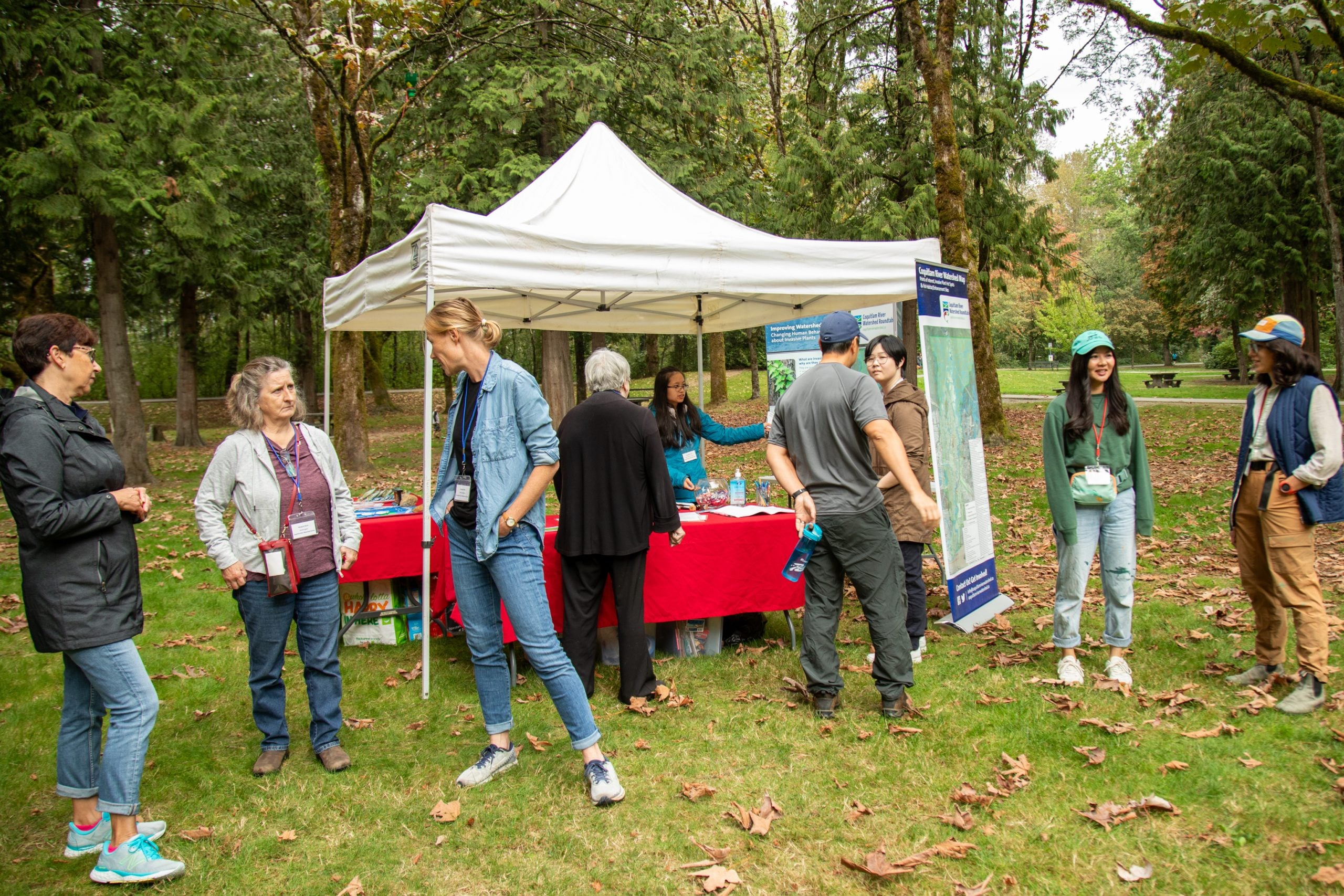 BC Rivers Day booth